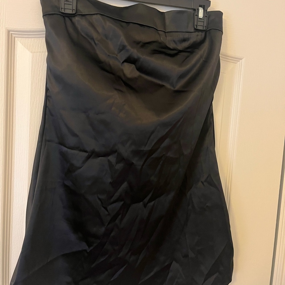 SHEIN Classic Black strapless dress